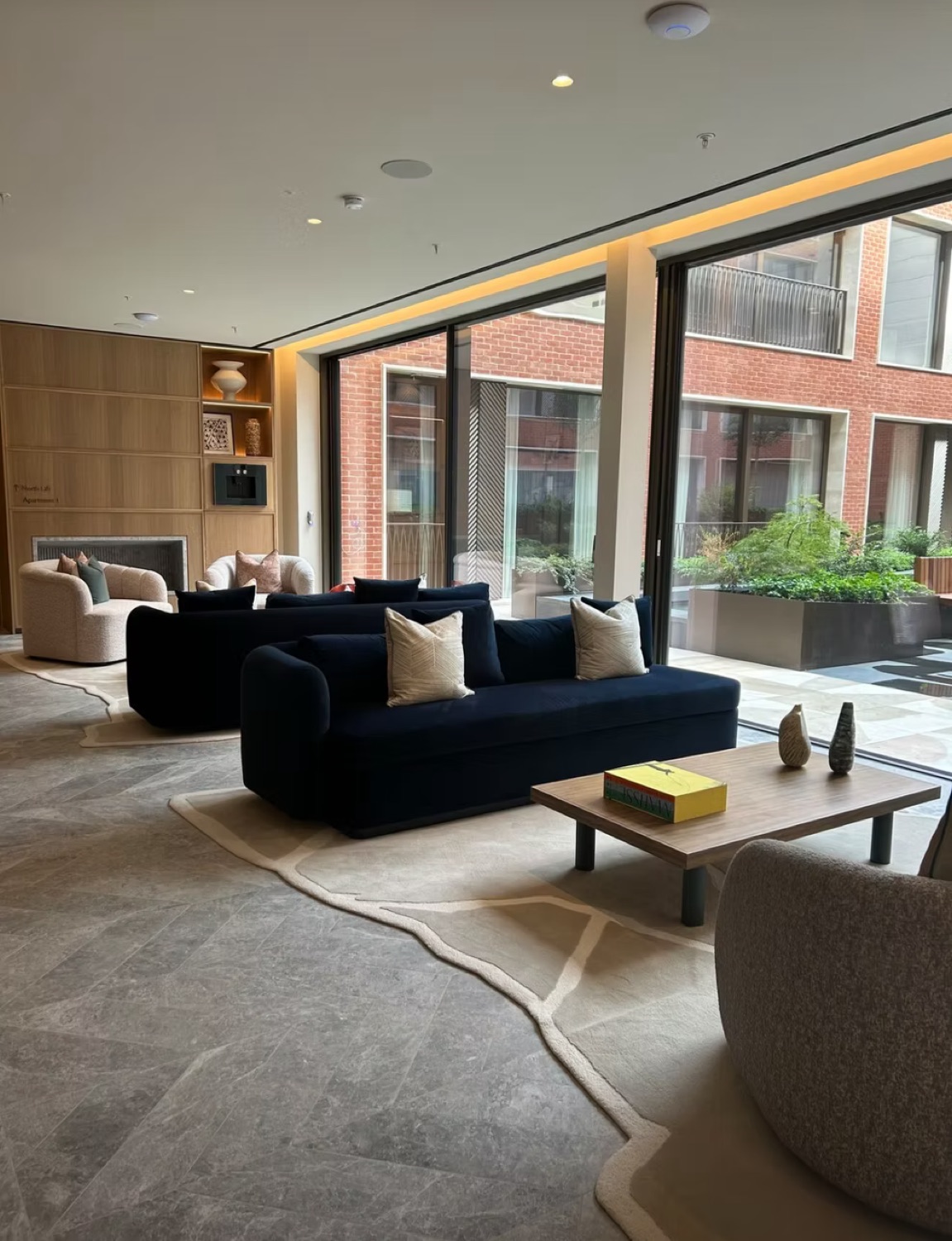 One Carrington — reception interior
