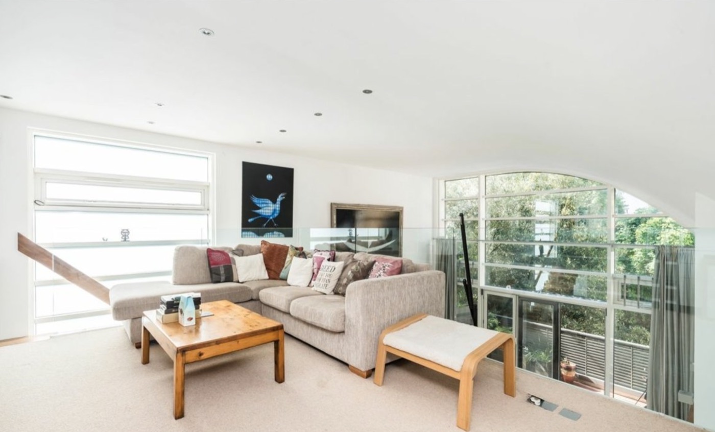 Cobble Mews — double-height glazing to garden